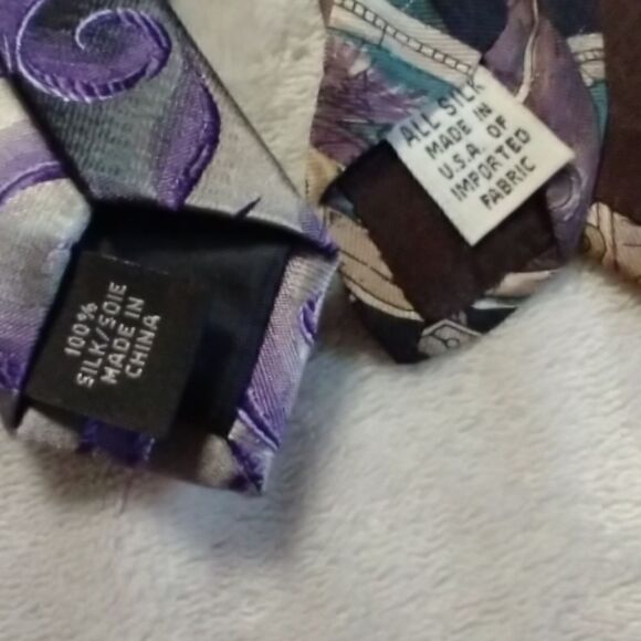 USED Men's Ties Duo Set 4 - Picture 3 of 3